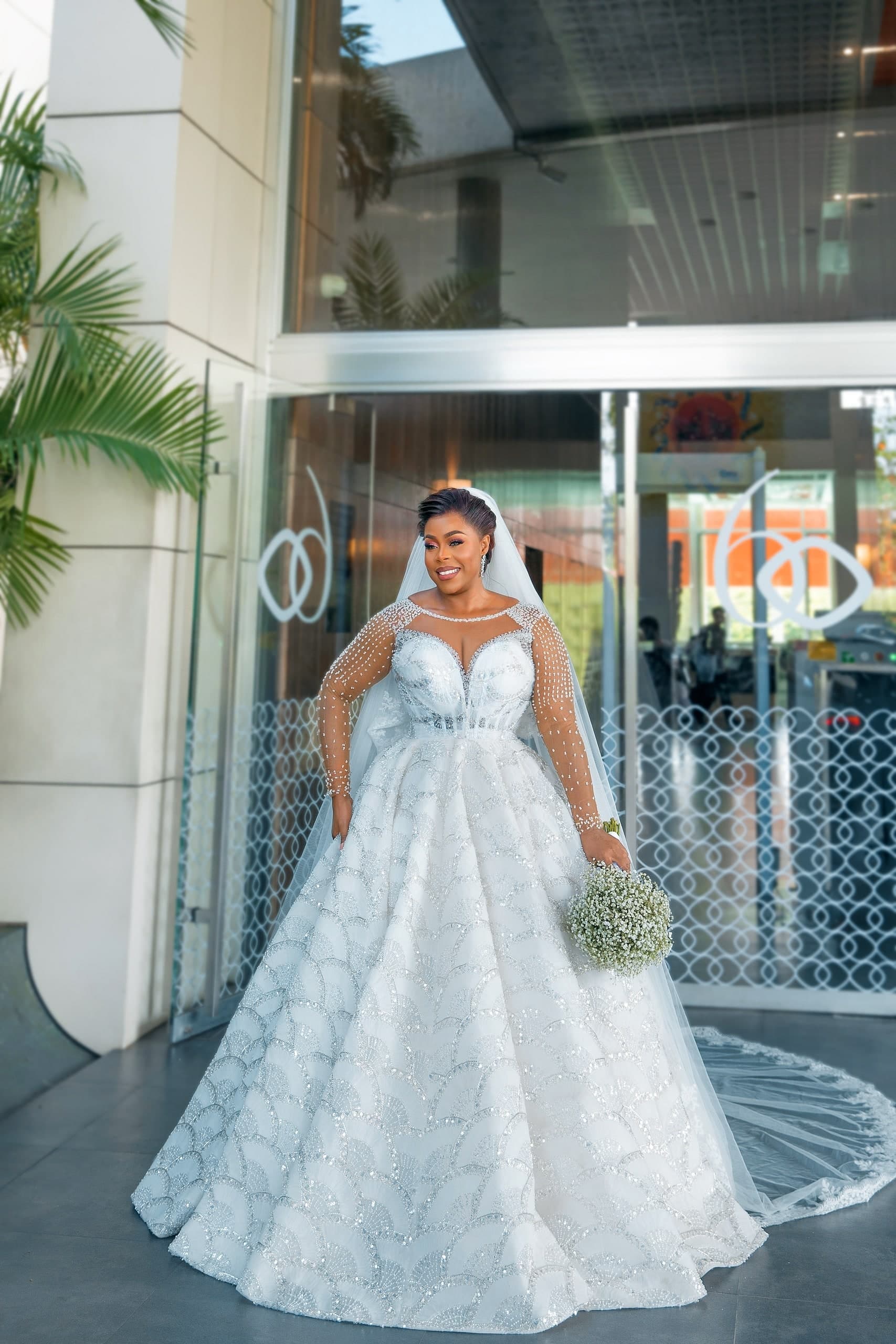 Robe Princesse Perlée