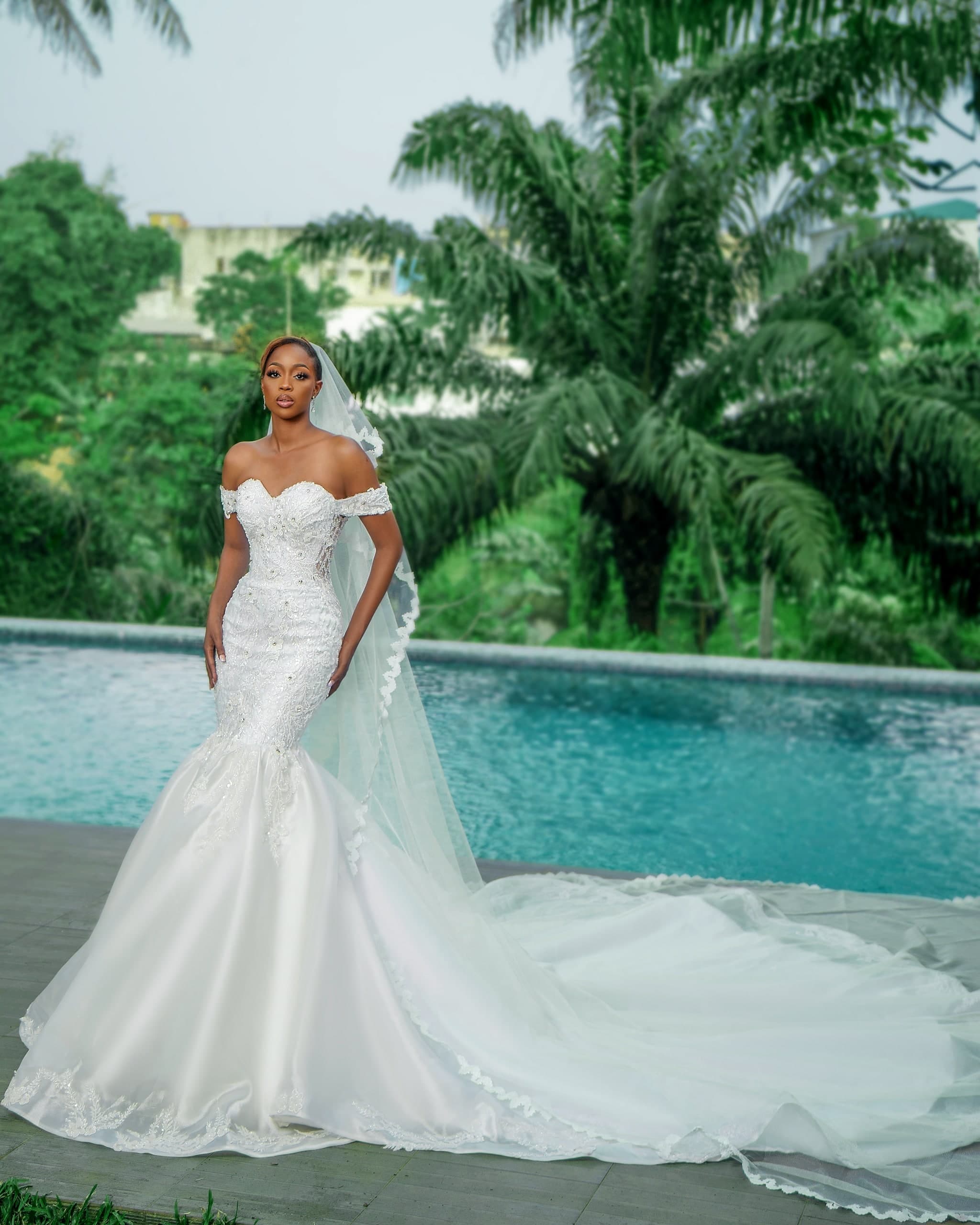 Robe de mariée sur mesure Niamien — pièce 1
